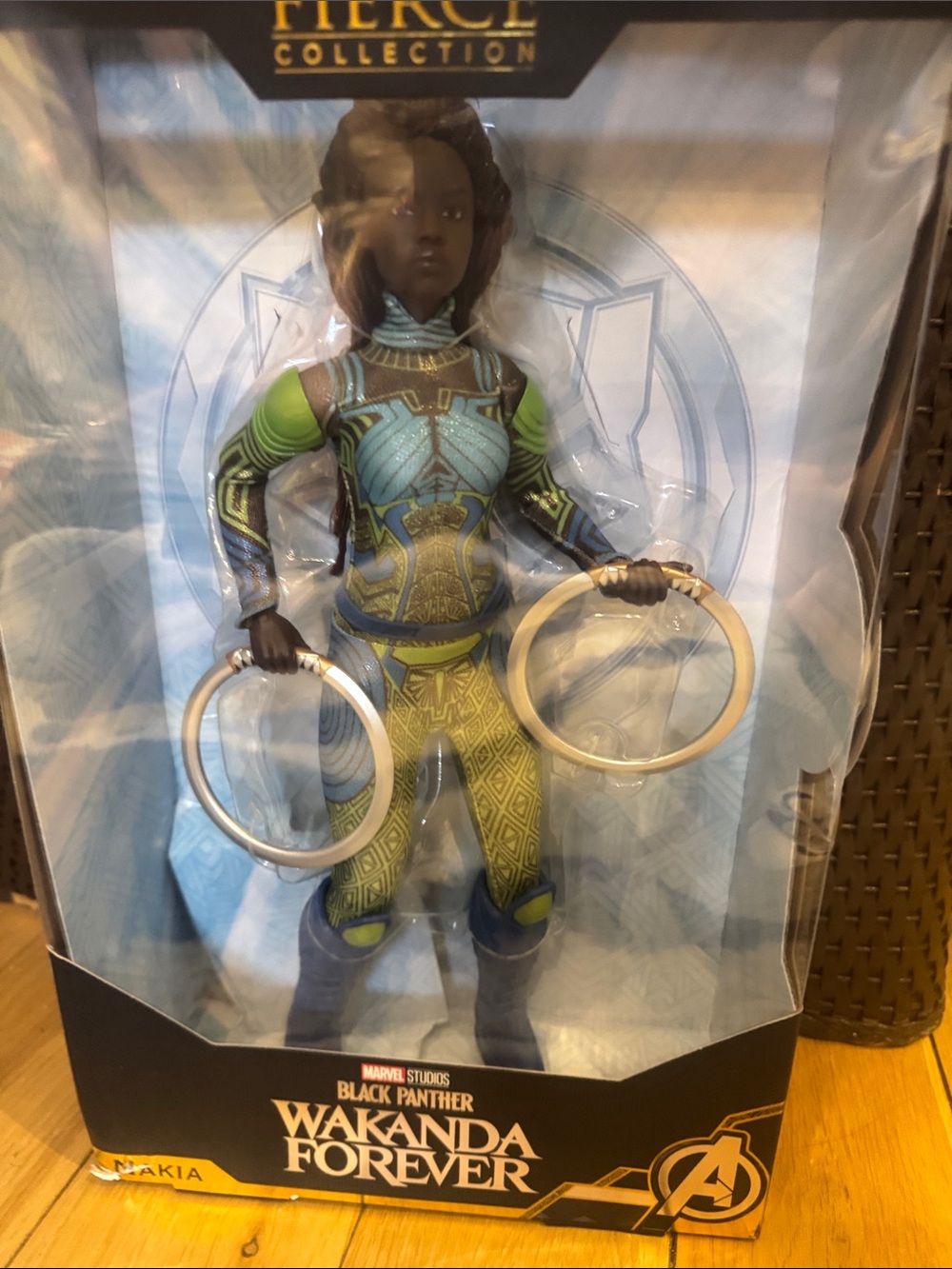 Marvel Wakanda Forever Shuri Kids Costume - Green & Blue with Gold Accents